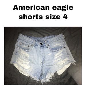 American eagle jean shorts